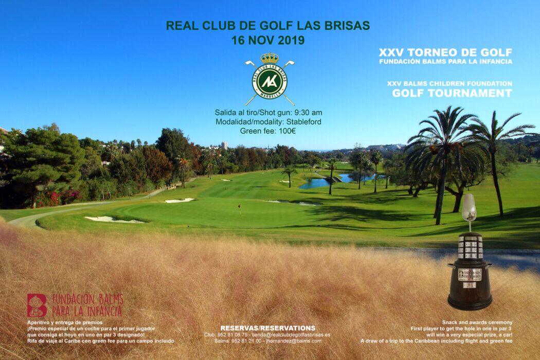Próximo XXV Torneo de Golf de la Fundación Balms para la infancia