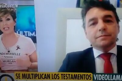 Pandemia Covid-19- Cómo hacer un testamento válido - Entrevista en Ya es mediodía de Sonsoles Ónega en Tele 5