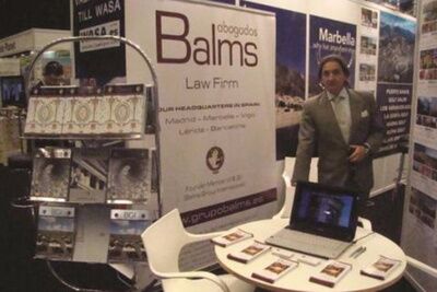 Balms Abogados takes part in the Real Estate Exhibition in Stockholm